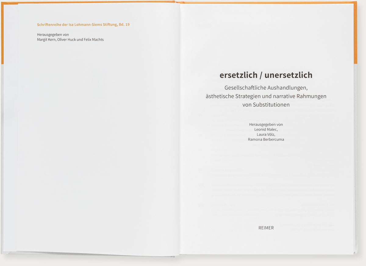 ersetzlich / unersetzlich