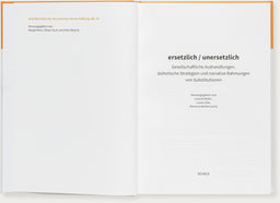 ersetzlich / unersetzlich