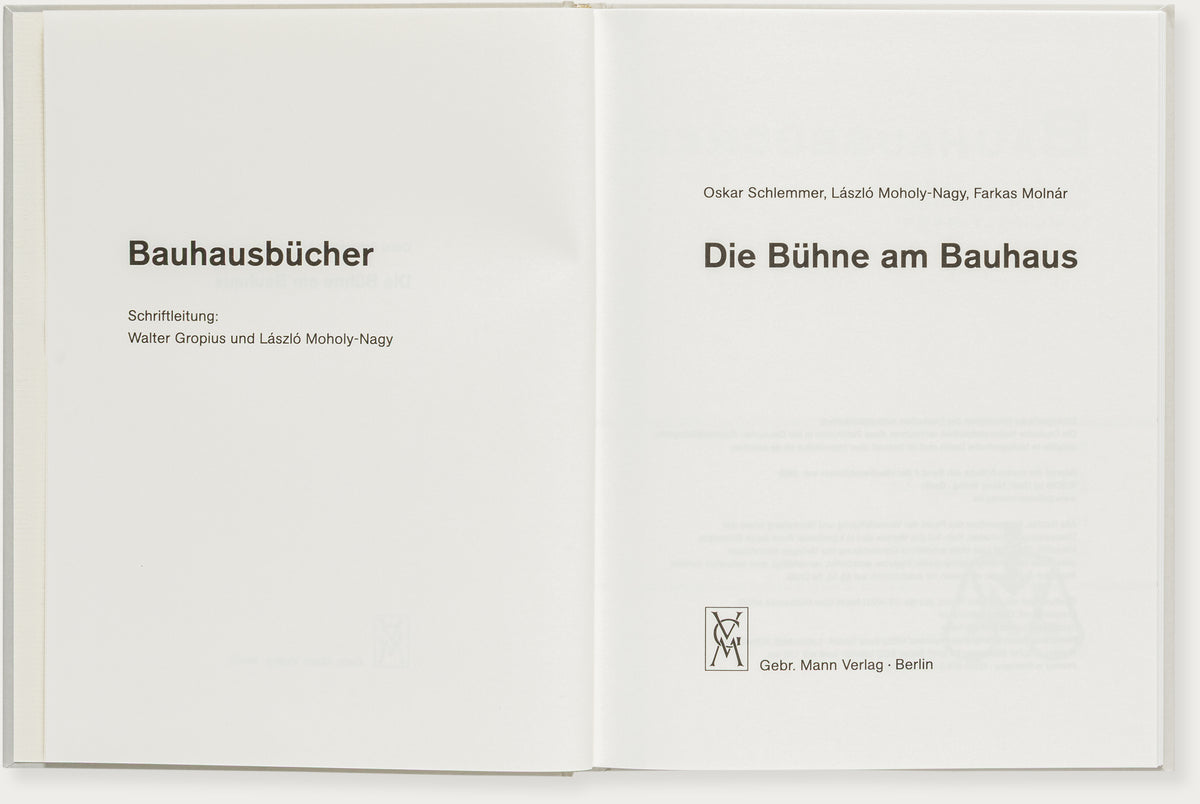 Die Bühne im Bauhaus