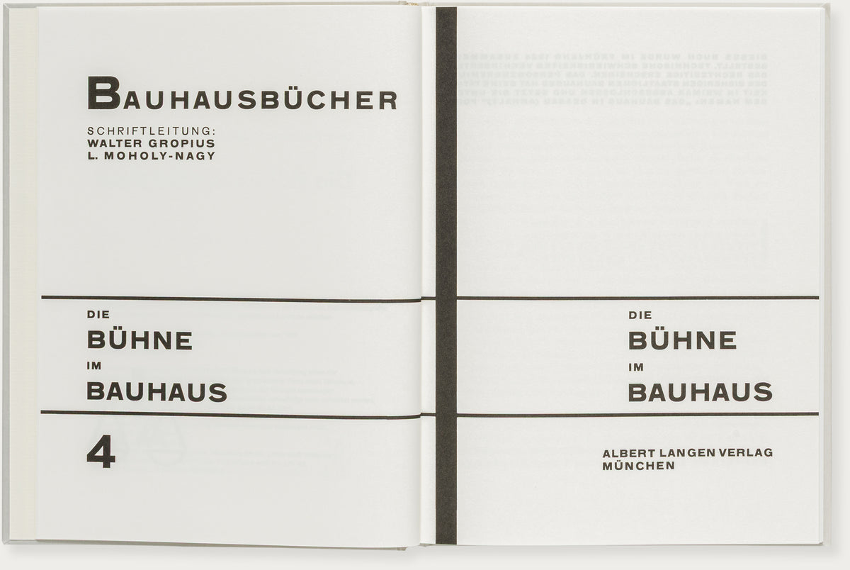 Die Bühne im Bauhaus