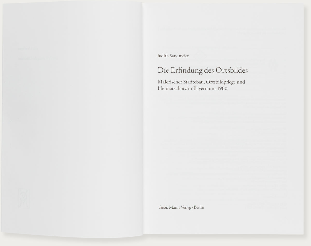 Die Erfindung des Ortsbildes