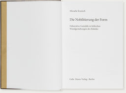 Die Nobilitierung der Form