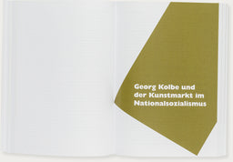 Georg Kolbe im Nationalsozialismus