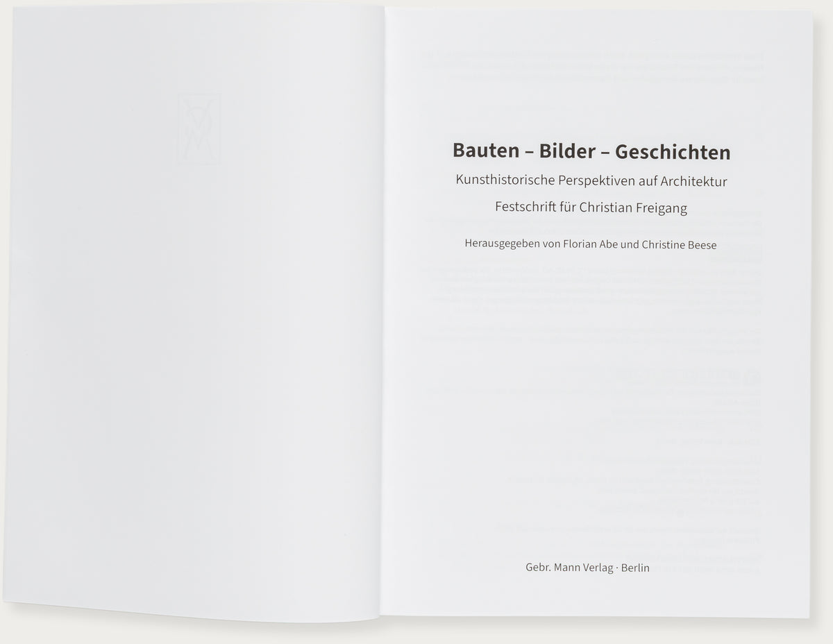 Bauten – Bilder – Geschichten