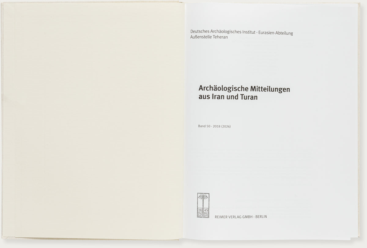 Archäologische Mitteilungen aus Iran und Turan, Band 50 (2018)