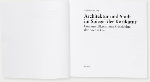 Architektur und Stadt im Spiegel der Karikatur