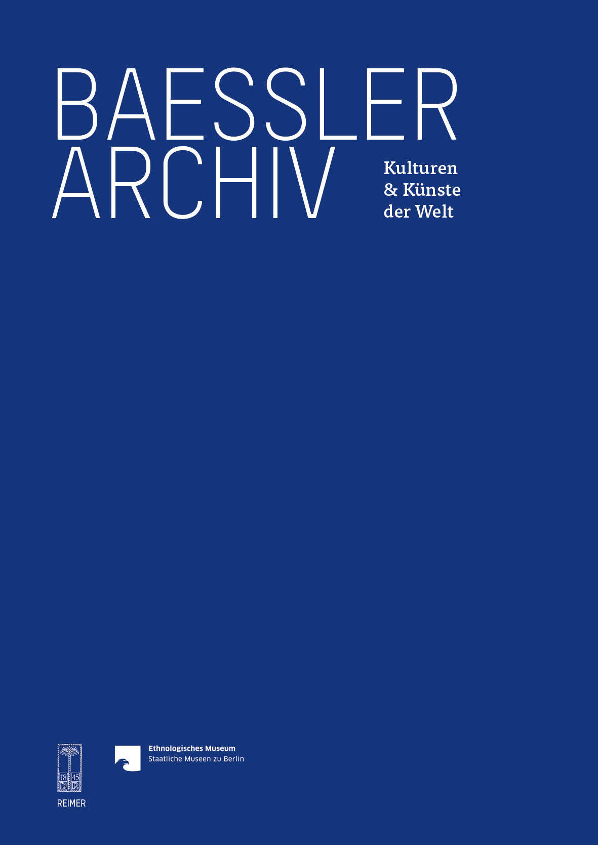 Baessler-Archiv, Band 71 (2026)