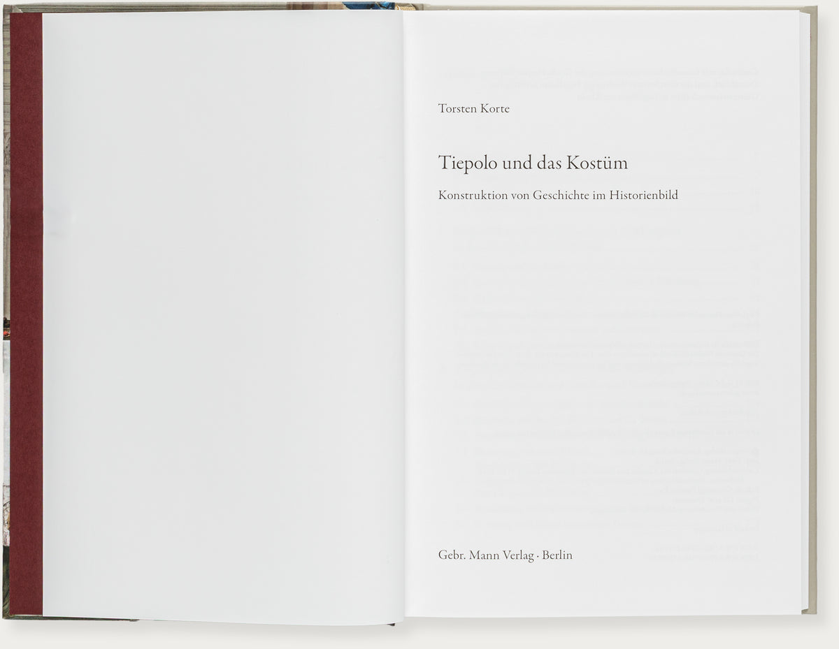 Tiepolo und das Kostüm