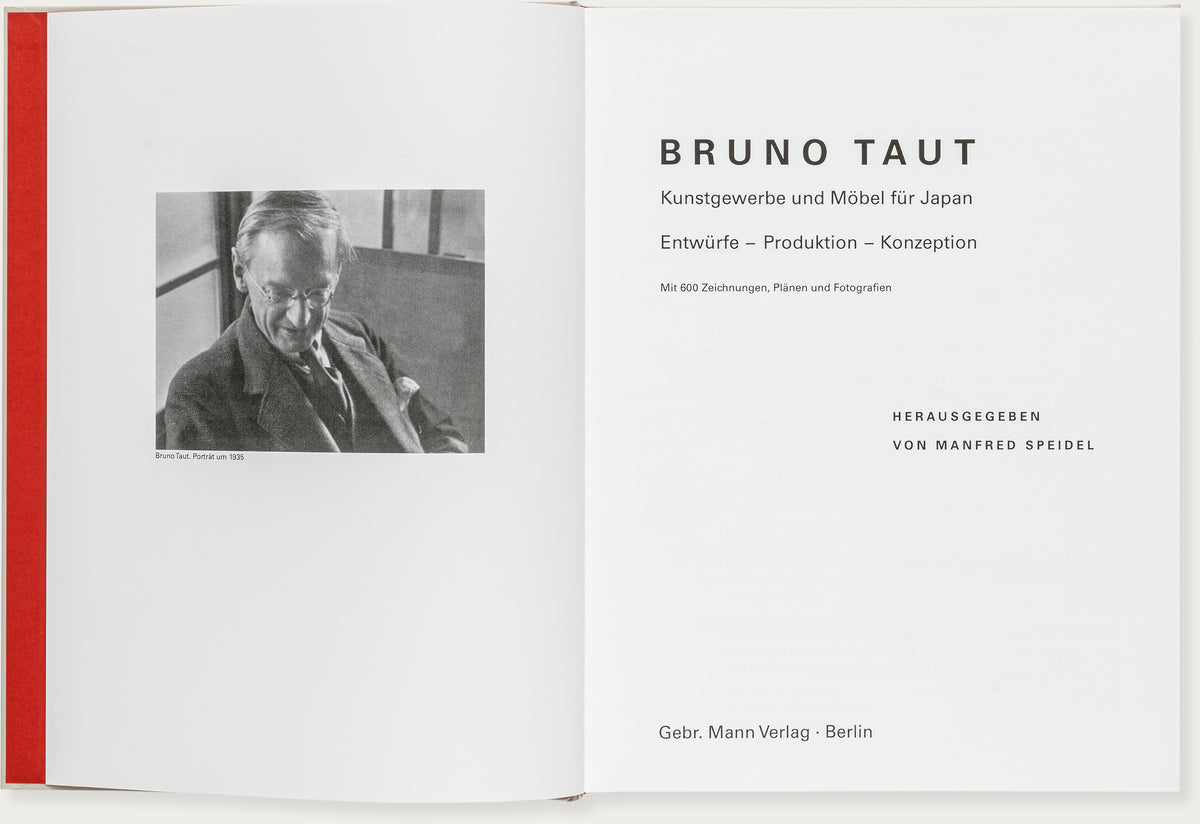 Bruno Taut. Kunstgewerbe und Möbel für Japan