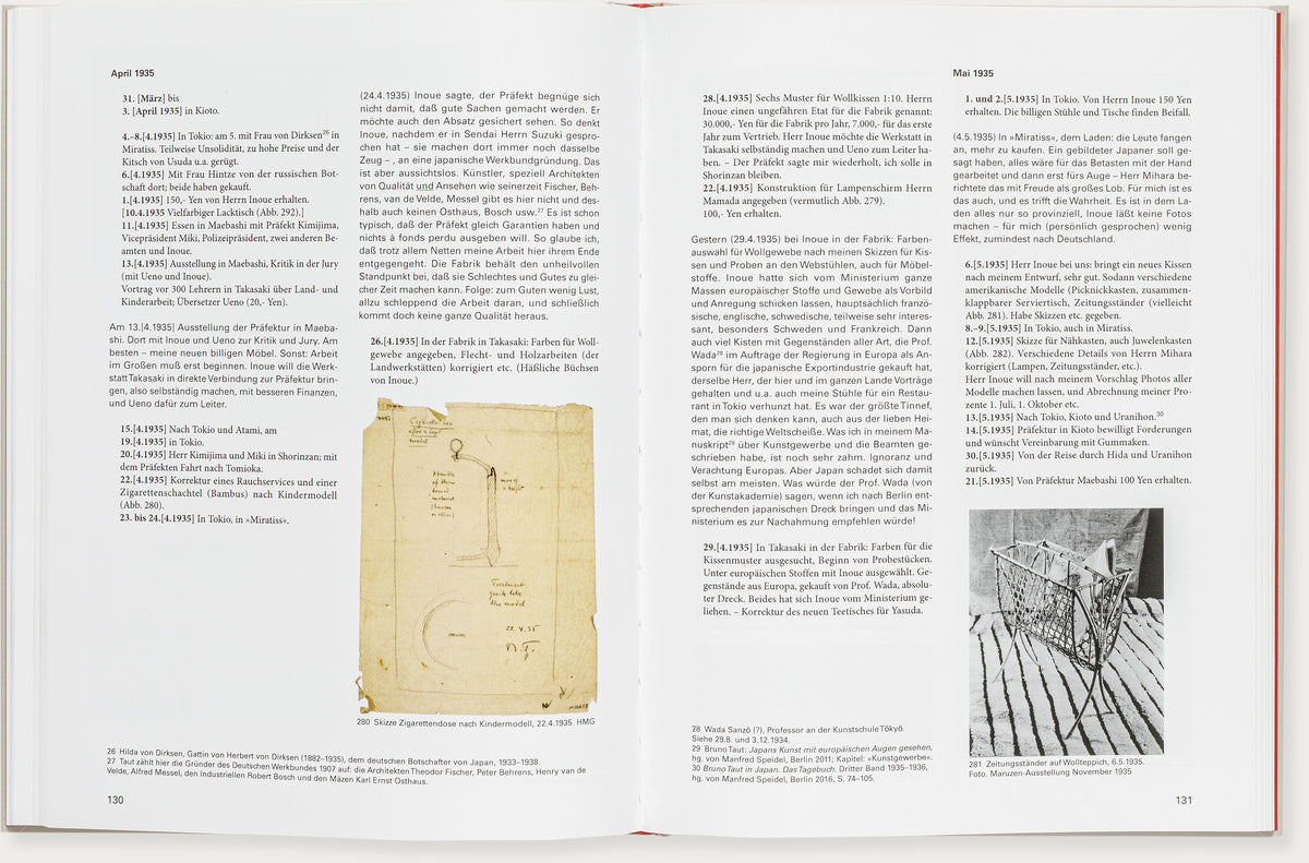 Bruno Taut. Kunstgewerbe und Möbel für Japan