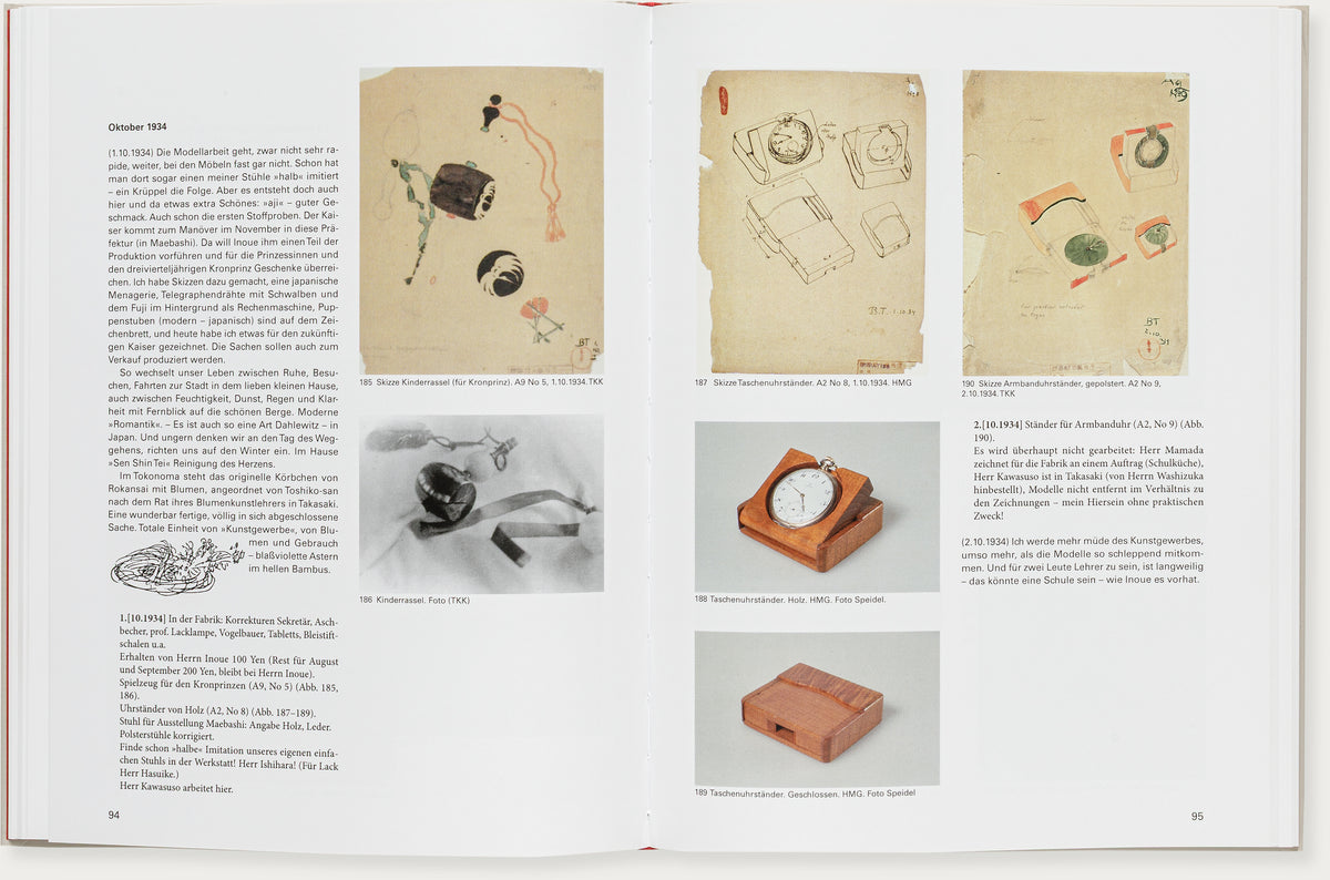 Bruno Taut. Kunstgewerbe und Möbel für Japan