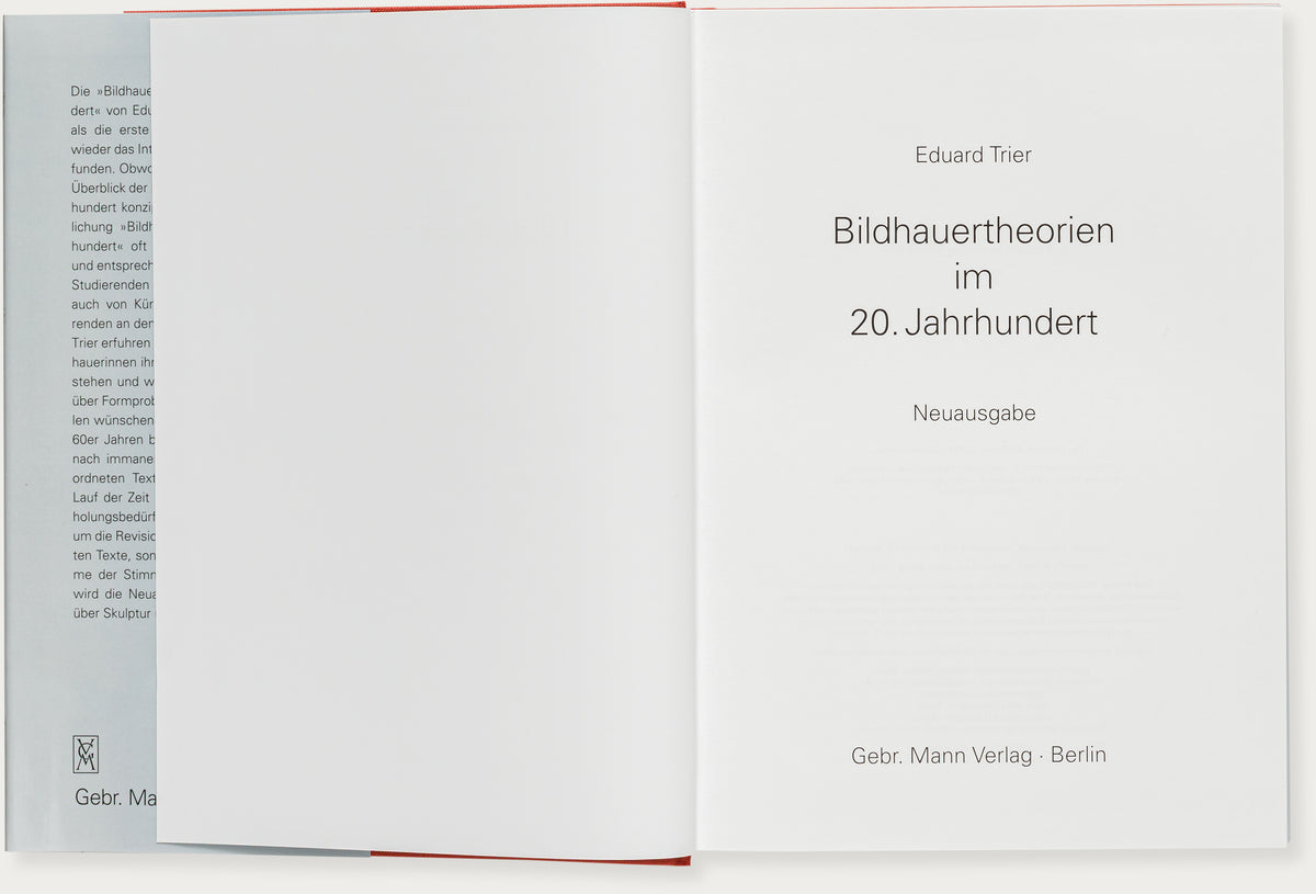 Bildhauertheorien im 20. Jahrhundert